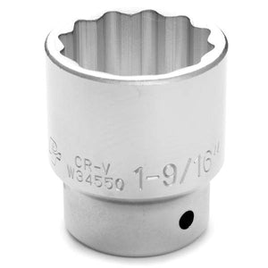 Performance Tool 3/4" Drive 1-9/16" 12 Point Socket