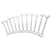 Performance Tool 11 Piece SAE Combo Wrench Set