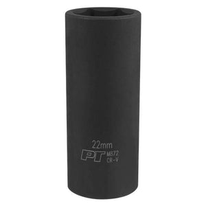 Performance Tool 1/2" Drive 22mm DW Impact Socket