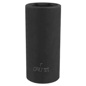 Performance Tool 1/2" Drive 1" DW Impact Socket