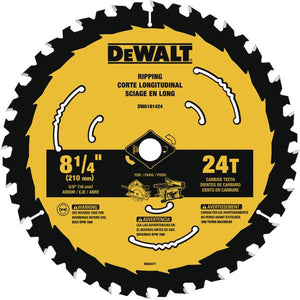 DEWALT 8 1/4" 24T Saw Blade