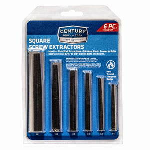Century Drill & Tool 6 Piece Screw Extractor Set