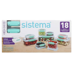 Sistema 18-Piece Food Storage Set