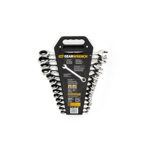 GearWrench 13-Piece 72-Tooth 12 Point Ratcheting Combination Wrench Set