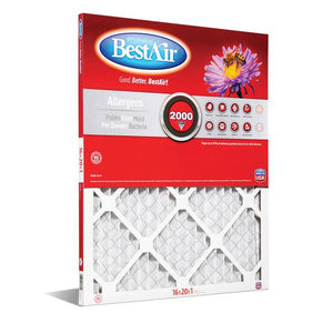BestAir 16"x20"x1" AC Furnace Filters MERV 11