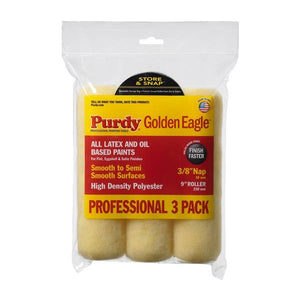 Purdy 3-Count 9" x 3/8" Golden Eagle Roller Cover