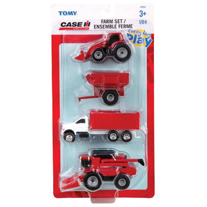 Tomy Case IH 4-Piece Farm Set