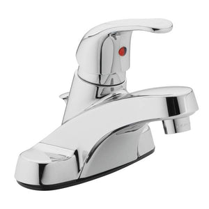 AquaVista Single Handle Low-Arc Chrome Bathroom Faucet