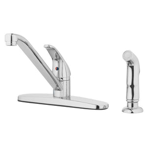 AquaVista Single-Handle Side Sprayer Kitchen Faucet