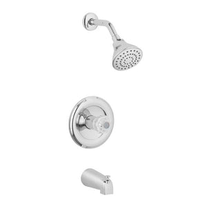 AquaVista Single-Handle Tub and Shower Faucet Set