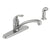 Moen Adler Single Handle Kitchen Faucet with Sprayer