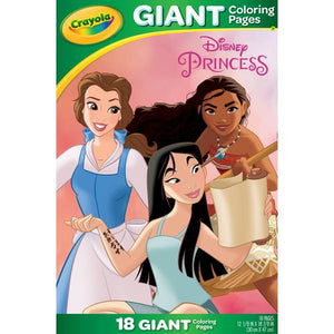 Crayola Disney Princess Giant Coloring Pages