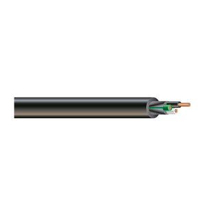 Southwire 25 ft. 14/3 300-Volt CU Black Flexible Portable Power SJEOOW Cord