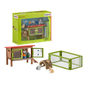 Schleich Rabbit Hutch Playset