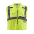 Milwaukee Class 2 High Visibility Yellow Mesh Safety Vest