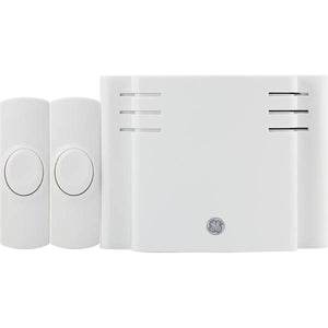 Jasco Battery Operated 8-Chime 2-Push Button Wireless Door Chime Kit