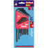 Eklind 18-Piece Hex-L Combination Key Set with Molded Holder