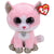 Ty Beanie Boo Fiona Pink Cat