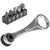 Klein Tools 5-Piece Slim-Profile Mini Ratchet Set