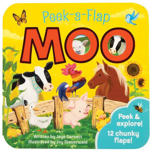 Cottage Door Press MOO Peek-A-Flap Board Book