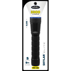 Police Security Skylar 9AA Flashlight