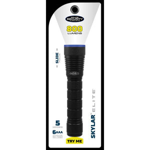 Police Security Skylar 6AAA Flashlight
