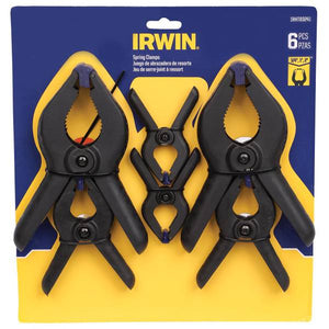 Irwin 6-Pack Spring Clamps