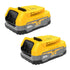 DEWALT 2-Pack, 20V MAX* XR POWERSTACK Compact Battery
