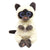 Ty Beanie Bellies Miso-Beige and Brown Siamese Cat
