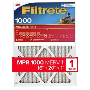 Filtrete 16" x 20" x 1" Allergen Defense Air Filter