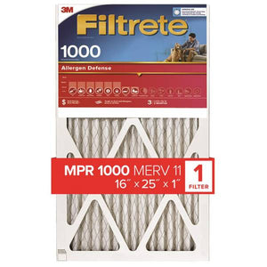 Filtrete 16" x 20" x 1" Allergen Defense Air Filter