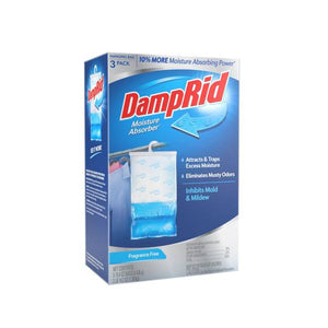 DampRid 3-Pack Fragrance Free Hanging Bag