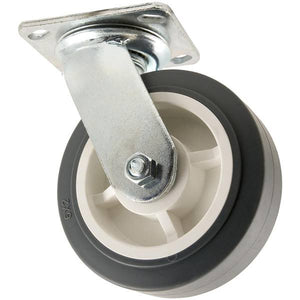 Waxman Titan 6" Thermoplastic Rubber Swivel Caster
