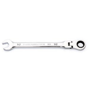 GearWrench 1/2" 12 Point Flex-Head Ratcheting Wrench