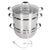 Kitchen Crop Vineyard Deluxe Multi-Use Stainless Steel Steam Juicer