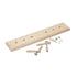 Waddell Manufacturing 18" Shaker Peg Rack