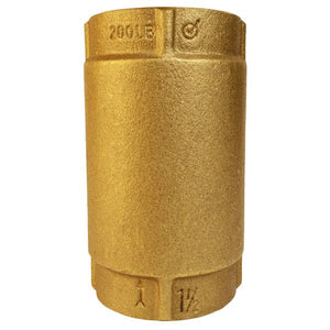 Eco-Flo 1-1/2" Brass Check Valve
