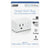 FEIT Electric Indoor Smart Wi-Fi Single Outlet Wall Plug