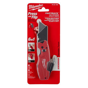 Milwaukee FASTBACK 6-in-1 Folding Utility Knife