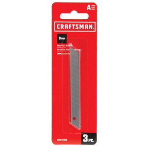 Craftsman 9mm Snap Blades 3-Pack