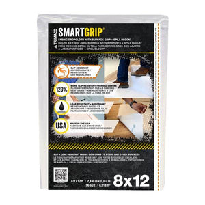 Trimaco Smart Grip Dropcloth 8'x12' Home Edition