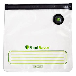 FoodSaver 8-Count 1 Gallon Reusable Zipper Bags