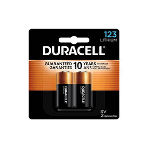 Duracell 2-Pack 123 3V High Power Lithium Battery