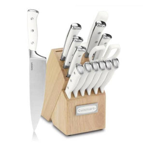 Cuisinart Triple Rivet 15-Piece Cutlery Set With Block