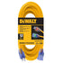 DEWALT 25' 12/3 Lighted Extension Cord