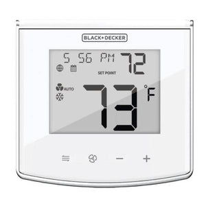 Black + Decker BLSmart Home Wi-Fi Touch-Key Thermostat with Intelligent Programming