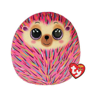 Ty Squishy Beanie 14" Hildee Multicolored Hedgehog