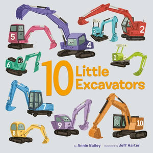 Penguin Random House 10 Little Excavators Book
