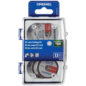 Dremel 11-Count EZ Lock Cutting Rotary Accessories Micro Kit
