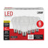 FEIT Electric 6-Count 1500 Lumen 3000K Non-Dimmable A19 LED
